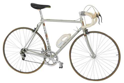 A Golden Jubilee Bob Jackson bicycle, the silver Reynolds 532 frame with advertising and crest,...
