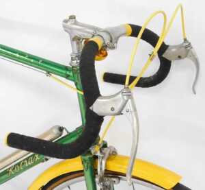 A Rotrax bicycle, with a Reynolds 531 metallic green frame, and Rotrax Cycles of Southampton... - 3