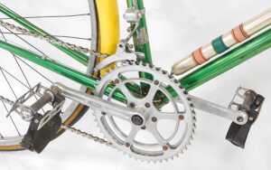 A Rotrax bicycle, with a Reynolds 531 metallic green frame, and Rotrax Cycles of Southampton... - 5