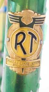 A Rotrax bicycle, with a Reynolds 531 metallic green frame, and Rotrax Cycles of Southampton... - 8