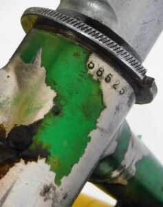 A Rotrax bicycle, with a Reynolds 531 metallic green frame, and Rotrax Cycles of Southampton... - 9