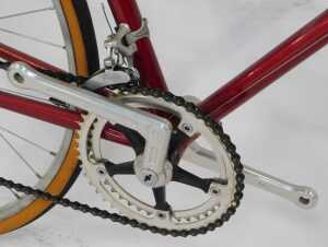 A Condour bicycle, with a Reynolds 531 red frame, with Condour advertising and crest, chrome... - 6
