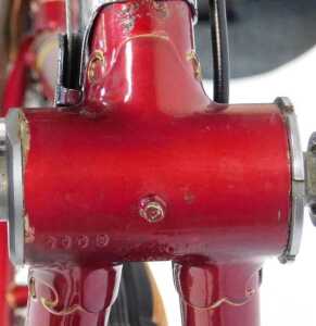 A Condour bicycle, with a Reynolds 531 red frame, with Condour advertising and crest, chrome... - 8