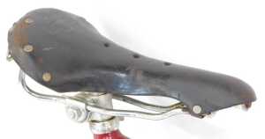 A W F Holdsworth bicycle, the maroon Reynolds 531 frame bearing advertising and crest, with... - 4