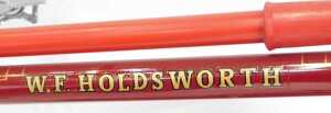 A W F Holdsworth bicycle, the maroon Reynolds 531 frame bearing advertising and crest, with... - 6