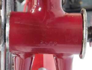 A W F Holdsworth bicycle, the maroon Reynolds 531 frame bearing advertising and crest, with... - 9