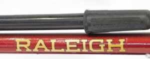 A Raleigh Lenton Sports bicycle, the maroon Reynolds 531 frame with advertising and crest, with... - 4