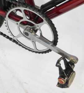 A Raleigh Lenton Sports bicycle, the maroon Reynolds 531 frame with advertising and crest, with... - 5