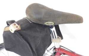 A Raleigh Lenton Sports bicycle, the maroon Reynolds 531 frame with advertising and crest, with... - 6
