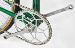 A Velos Paris touring bike, the Reynolds 531 green frame with Velos Paris advertising and crest,... - 7