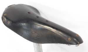 A Carpenter bicycle, the maroon frame with two crests and advertising, with Coitam chrome... - 4