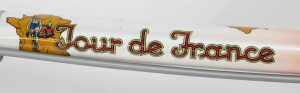 A Cycle Paris Tour de France bicycle, the Reynolds 531 red, white and blue painted frame with a... - 5