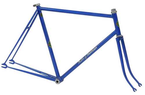 A Hobbs of Barbican Special Model bicycle frame and fork set, constructed from Reynolds 531...