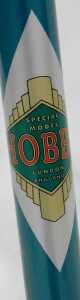 A Hobbs Blue Ribband bicycle frame and fork set, with enamelled blue ribboned head badge, with... - 4