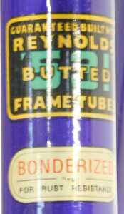 A Claud Butler racing bike frame, constructed from Reynolds 531 tubing, with polished intricate... - 6