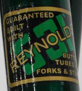 An RO Harrison bicycle frame and fork set, constructed from Reynolds 531 tubing, with intricate... - 6