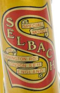 An MG Selbach bicycle frame and fork set, built with Accles and Pollock butted tubes, intricate... - 3