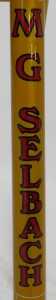An MG Selbach bicycle frame and fork set, built with Accles and Pollock butted tubes, intricate... - 4
