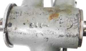 The James Cycle Company of Birmingham Olympic Ace bicycle frame and fork set, constructed from... - 6