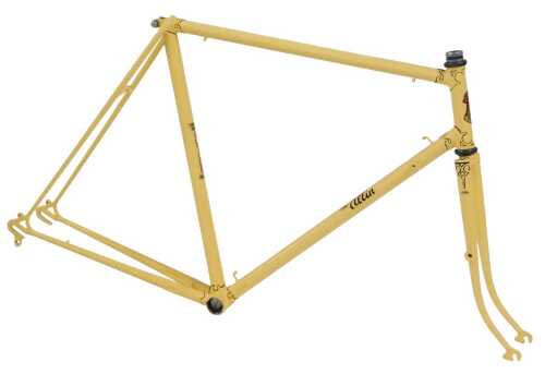 An Allen Cycles Limited of Croydon Surrey The Allen Stan Butler Special Model bicycle frame and...