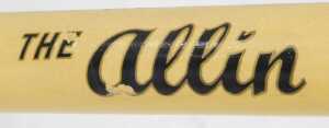 An Allen Cycles Limited of Croydon Surrey The Allen Stan Butler Special Model bicycle frame and... - 6