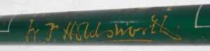 A WJ Holdsworth bicycle frame and fork set, with WJ Holdsworth enamelled head badge, intricate... - 6