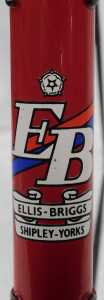 An Ellis Briggs of Shipley bicycle frame and fork set, constructed from Reynolds 531 tubing,... - 3
