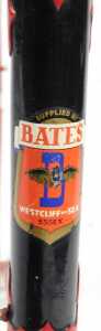 A Bates bicycle frame and fork set, constructed from Reynolds 531 tubes, with shaped lugs,... - 3
