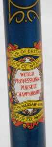 A Sun Workshop Manxman Champion du Monde bicycle frame and fork set, constructed with Reynolds... - 4