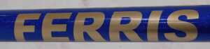 A Ferris Le Cordon Bleu bicycle frame, constructed from Reynolds 531 tubing, with shaped lugs... - 4