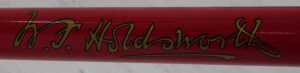 A WJ Holdsworth bicycle frame and fork set, constructed from Reynolds 531 tubes, with enamelled... - 5