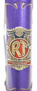 A Rotrax Cycles bicycle frame and fork set, constructed with Reynolds 531 tubes, a Rotrax Cycles... - 3