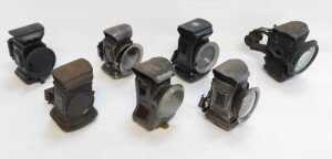 A group of paraffin bicycle lamps, to include Joseph Lucas Ltd Birmingham Lucent, Powell and... - 3