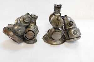 Four Powell and Hanmer Ltd Birmingham carbide/acetylene and other bicycle lamps, comprising New... - 5