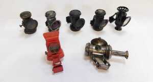 A quantity of rear oil cycle lamps, makes to include F&T Company, Joseph Lucas Ltd, etc. (7) - 5