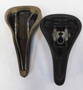 A San Marco leather saddle and another. (2) - 3