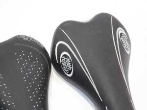 A small group of saddles, comprising a CB E4P saddle, two Selle Italia XO saddles and a Selle... - 3