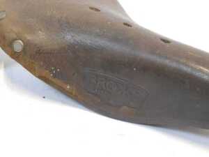 A Brooks B17 Champion narrow leather saddle, and another Brooks saddle. (2) - 3