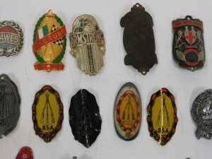 Bicycle head badges, including Falcon, Claud Butler, Dawes, BSA, New Hudson Ltd, Hetchins, W F... - 3