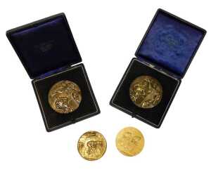 Various cycling medals, comprising a medal presented to Dick Swann Founder Member of the...