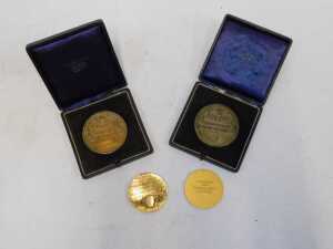 Various cycling medals, comprising a medal presented to Dick Swann Founder Member of the... - 3