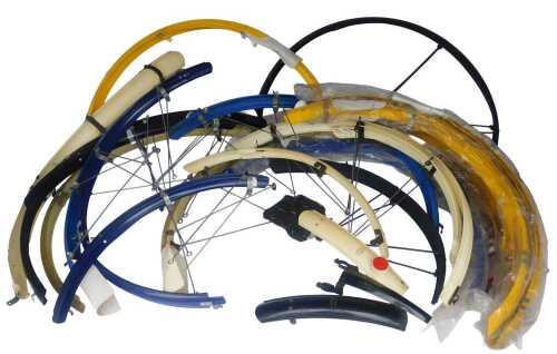 Various mudguards, including Britannia Quick Fire Sprint Veloce, Bluemels Popular mudguards, etc....