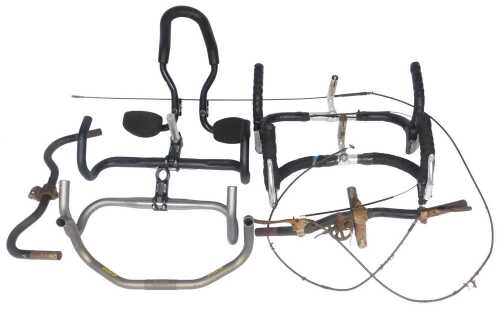 Handlebars, including PLT, Mavic handlebars, Cinelli handlebars, etc. (8)