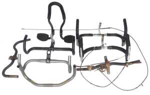 Handlebars, including PLT, Mavic handlebars, Cinelli handlebars, etc. (8)