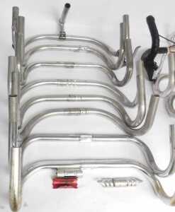 Chromed handlebars, including Reynolds chromed handlebars and headset, Cinelli handlebars and... - 4