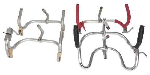 Claud Butler handlebars and headsets, and two others. (5)