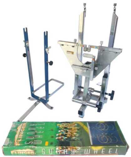 A Tacx bicycle wheel truer, and a Kestrel Engineering bike centring gauge. (2)