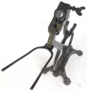 The Willbro of Norwich bicycle stand, repainted black. - 5