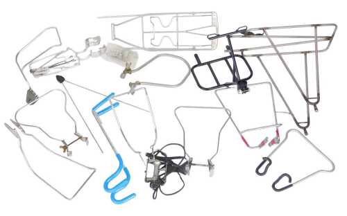 Various pannier racks, including Peltscher, etc. (a quantity)