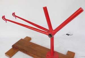 A frame tubing advertising display stand, possibly for Reynolds Tubing. - 3